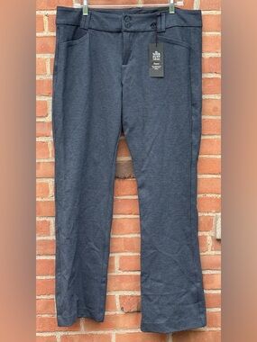 Torrid Pants Womens 18 Straight Leg Noir Stretch Career Office Work New